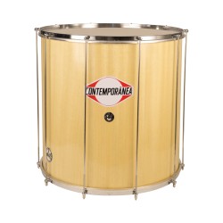 Surdo 24" x 60cm bois vernis - 10 tir. - Pro